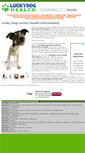 Mobile Screenshot of luckydoghealth.com